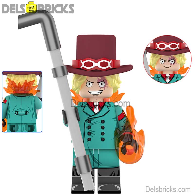 Sabo One Piece Lego Anime Minifigures custom toys