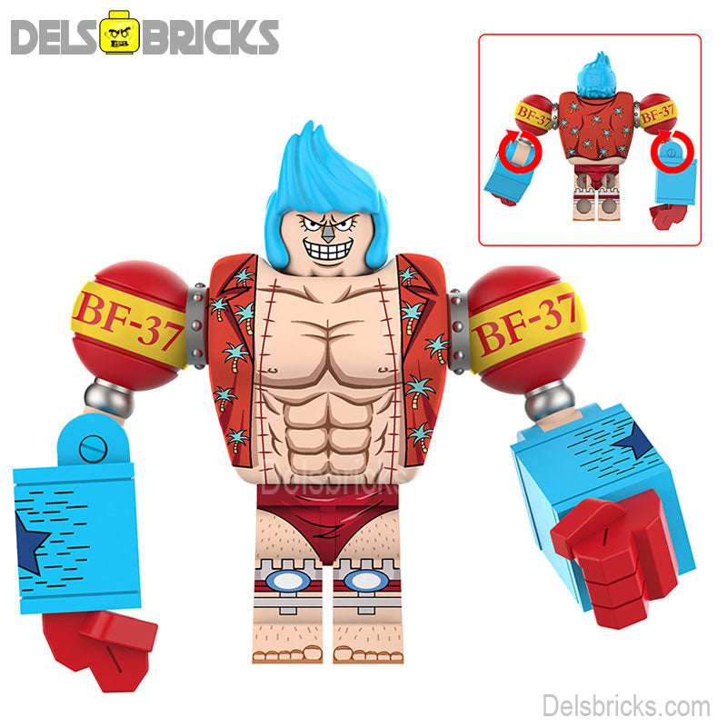 Franky Big Figure ONE PIECE Anime Lego Minifigures custom toys 1