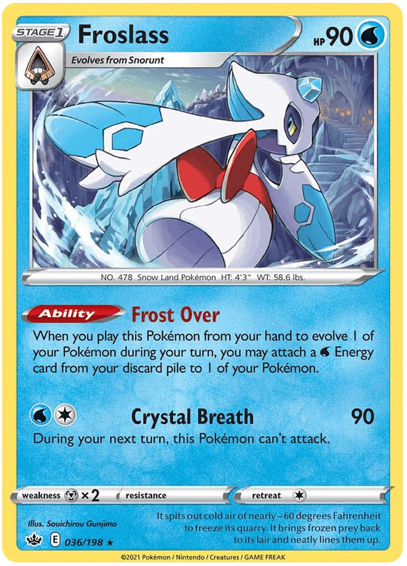 Froslass (036/198) [Sword & Shield: Chilling Reign]