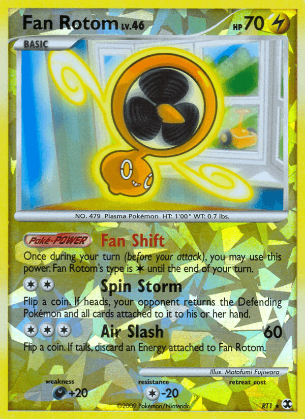 Fan Rotom (RT1) [Platinum: Rising Rivals]