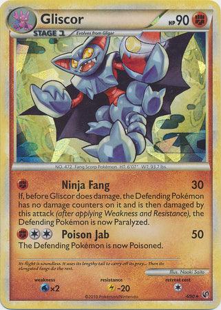Gliscor (4/90) (Cracked Ice Holo) (Blister Exclusive) [HeartGold & SoulSilver: Undaunted]