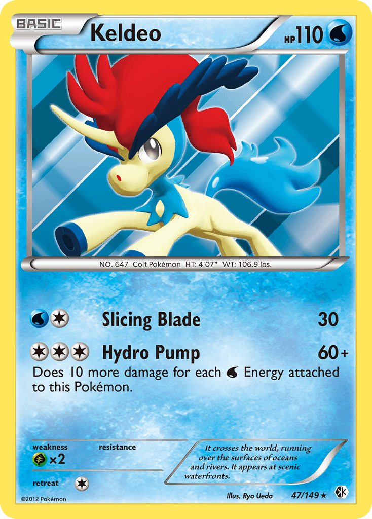 Keldeo (47/149) [Black & White: Boundaries Crossed]