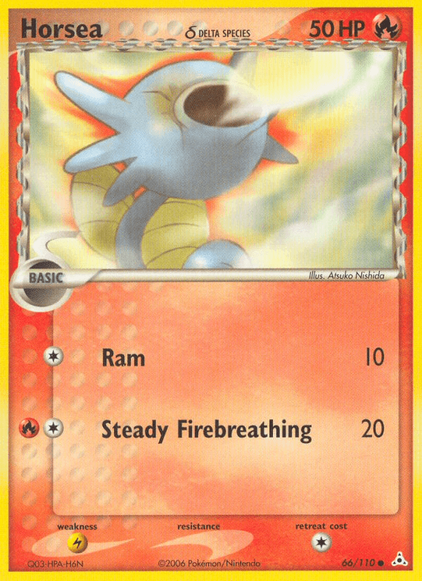 Horsea (66/110) (Delta Species) [EX: Holon Phantoms]