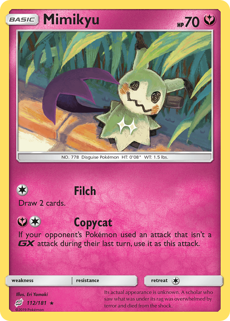 Mimikyu (112/181) [Sun & Moon: Team Up]
