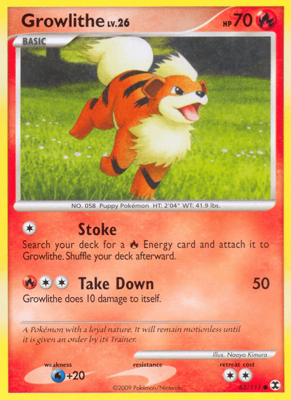Growlithe (63/111) [Platinum: Rising Rivals]