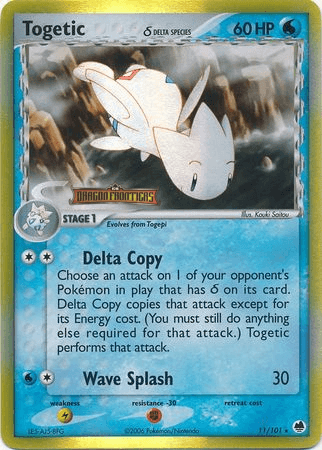 Togetic (11/101) (Delta Species) (Stamped) [EX: Dragon Frontiers]