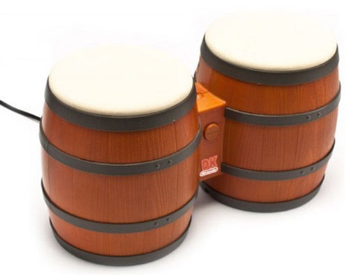 Donkey Konga Bongos + 3 Game Bundle (Gamecube)