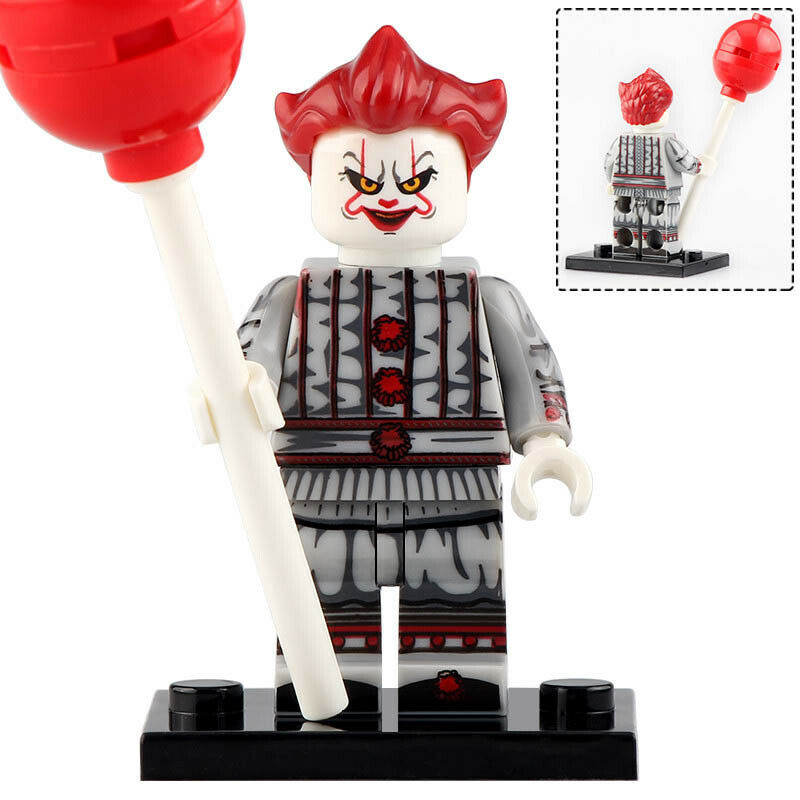 Pennywise from Stephen King's IT 2017 Lego Minifigures Custom Toys