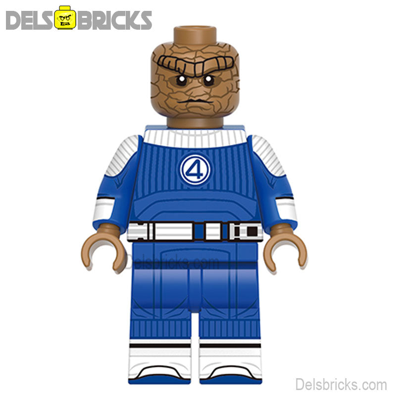 Fantastic Four Ben Grimm Thing Lego Minifigures Custom Toys 1