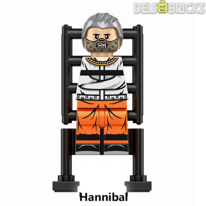 Hannibal Lecter Silence of The Lambs Lego Minifigures