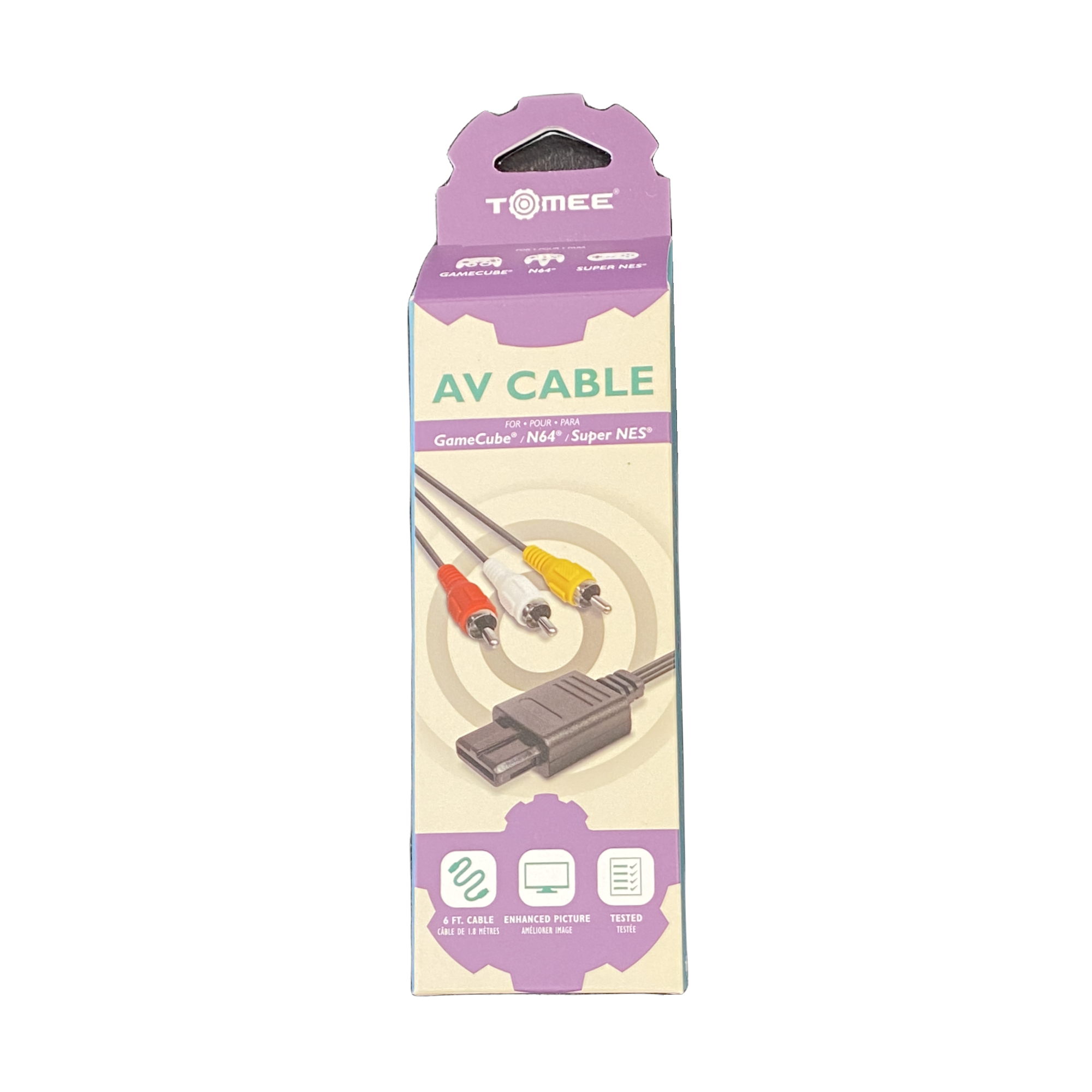 Assorted Tomee AV Cables for Retro Consoles | New