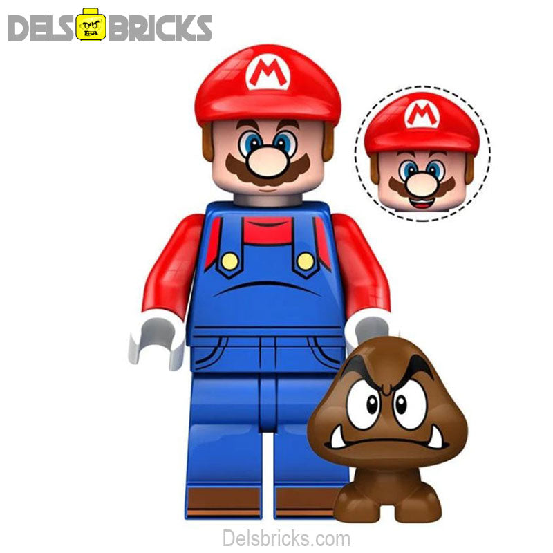 Mario Brothers from Super Mario Lego Minifigures