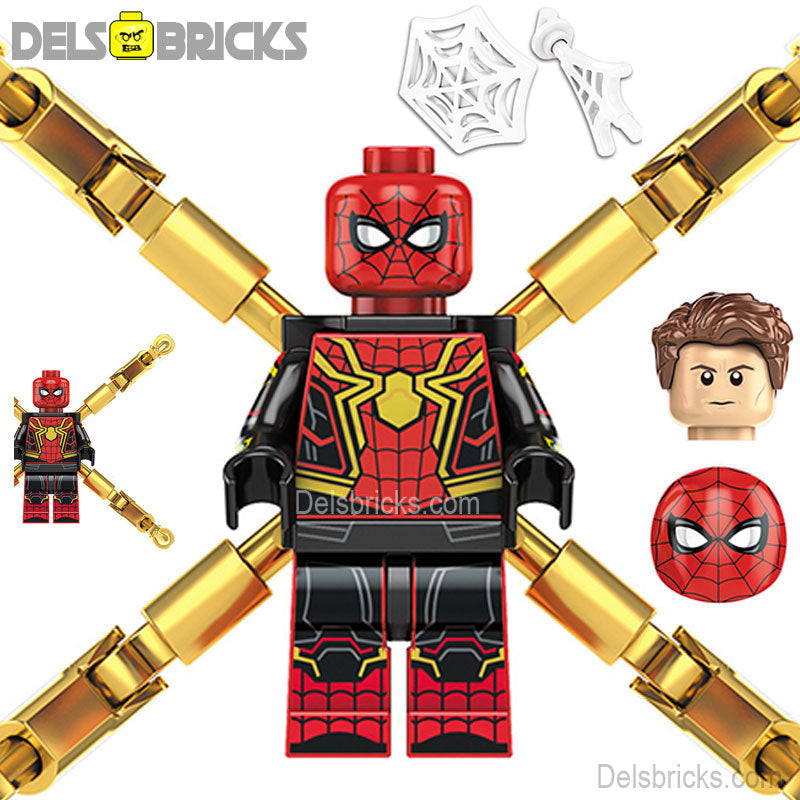 Spider-Man with Nano suit & Claws Lego Minifigures Custom Toys