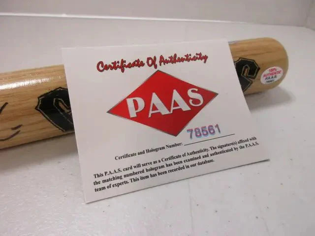 Joey Bart of the San Francisco Giants signed autographed mini bat PAAS COA 561