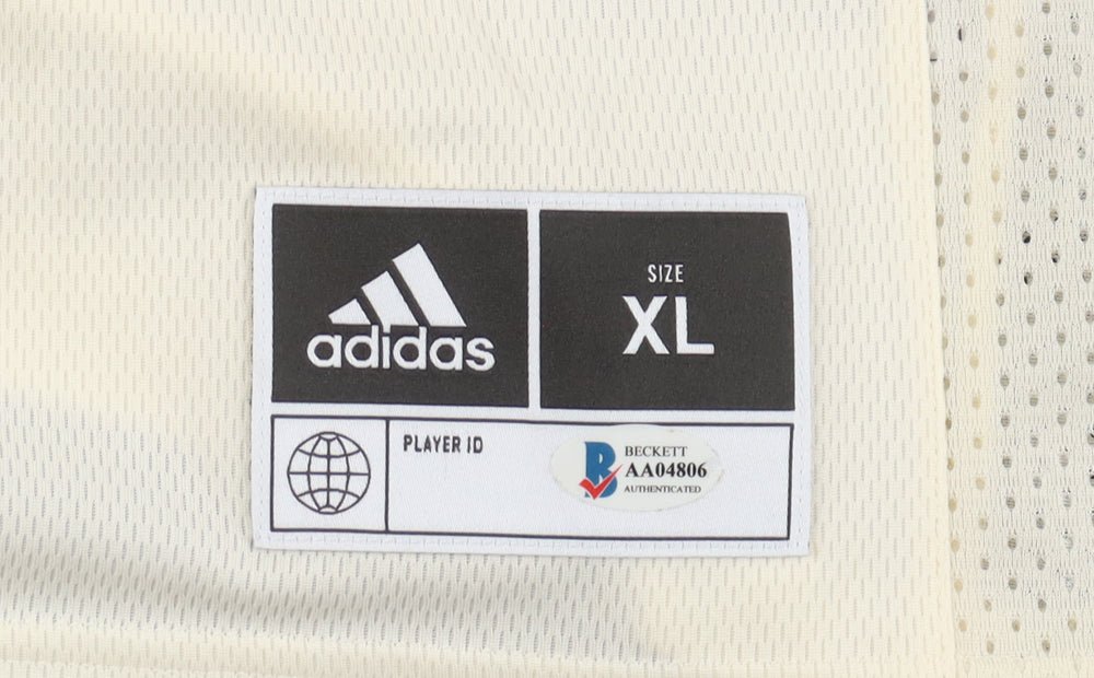 2025 Kansas Jayhawks Team-Signed Jersey by (12) With Dajuan Harris Jr., Zeke Mayo, K. J. Adams, Aj Storr (Beckett)