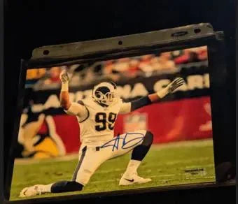 Aaron Donald autographed 8x10 photo with COA