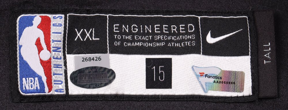 Alan Williams Game-Used Nets Warm-Up Jacket (Steiner & Fanatics)