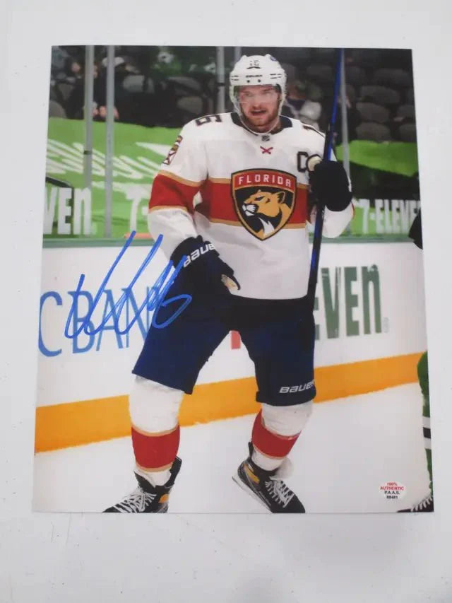 Aleksander Barkov of the Florida Panthers signed autographed 8x10 photo PAAS COA 481