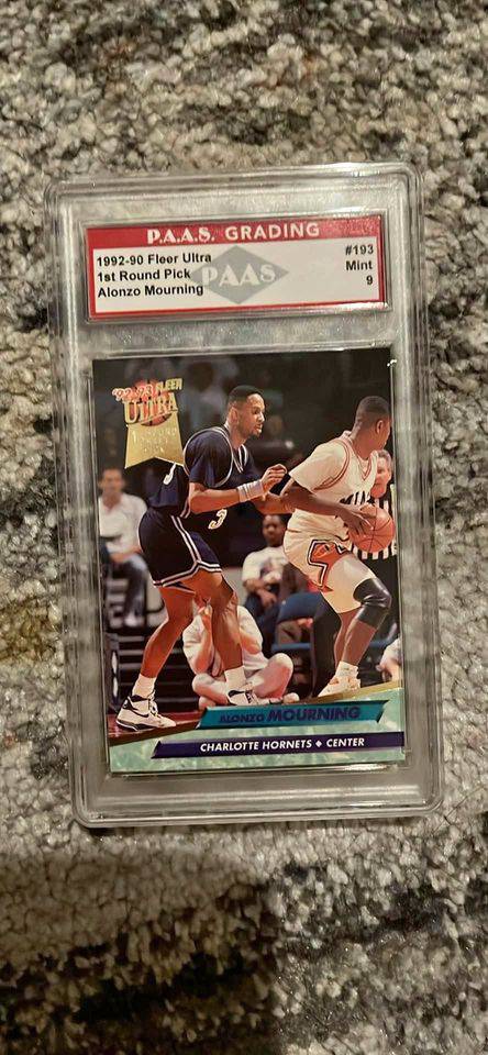 Alonzo Mourning Card