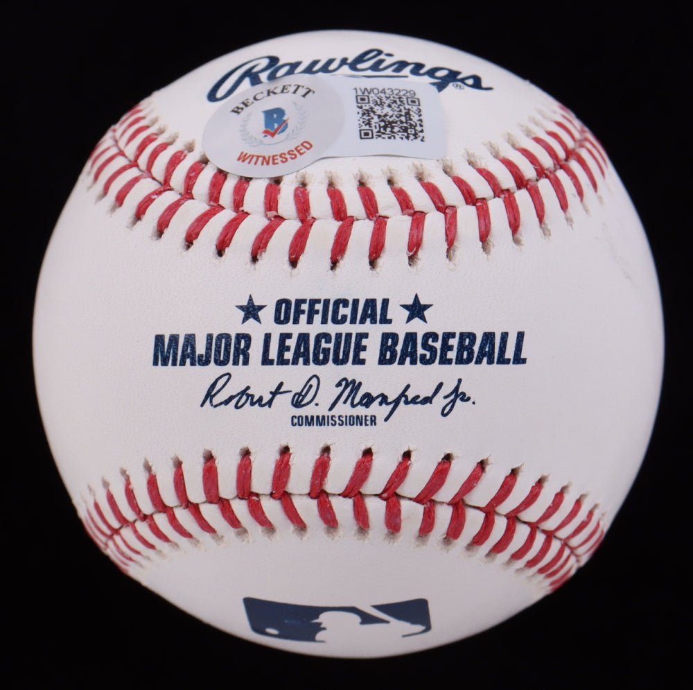 Frank Thomas Signed OML Baseball Inscribed "HOF 2014" (Beckett)