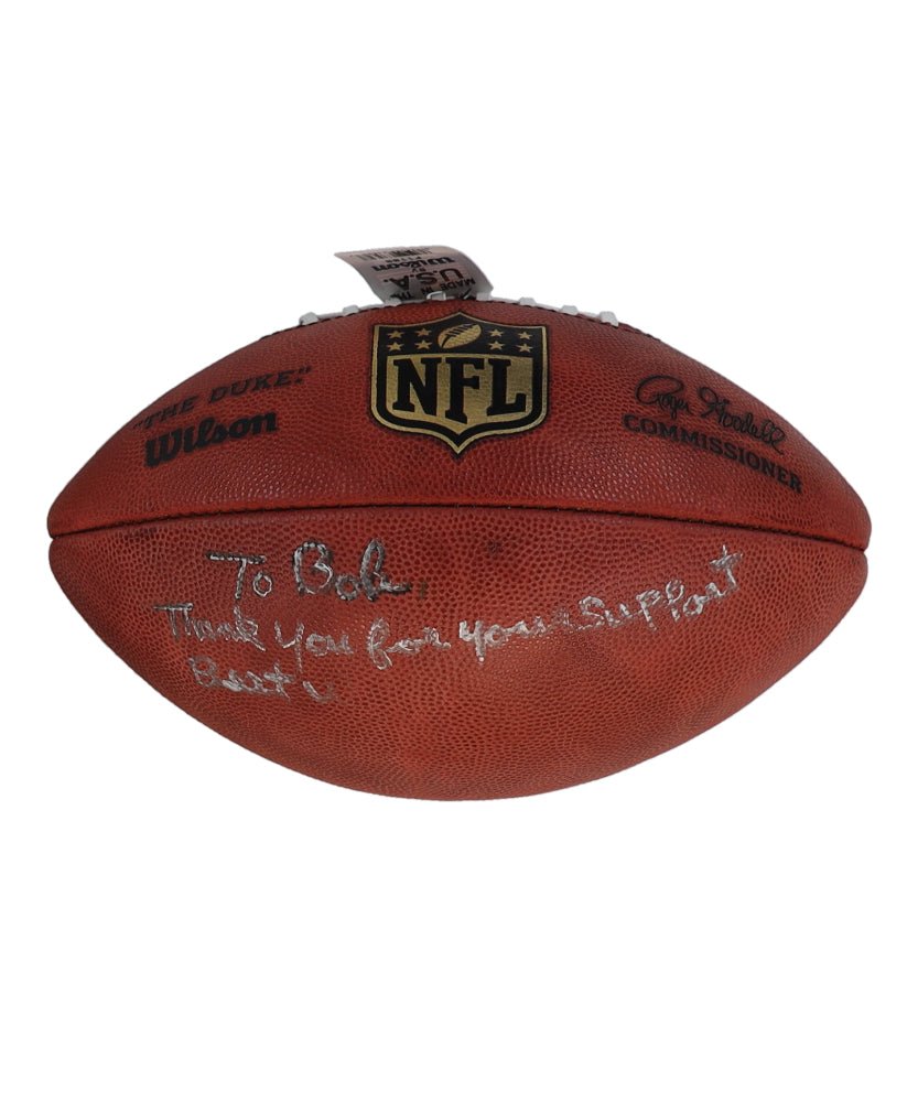 Gale Sayers Signed "The Duke" Official NFL Game Ball Inscribed "HOF 77" & "Thank You For Your Support" & "Best," (PSA)