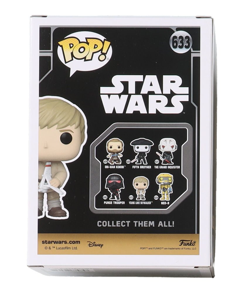 Grant Feely Signed "Star Wars" #633 Young Luke Skywalker Funko Pop! Vinyl Figure (JSA)