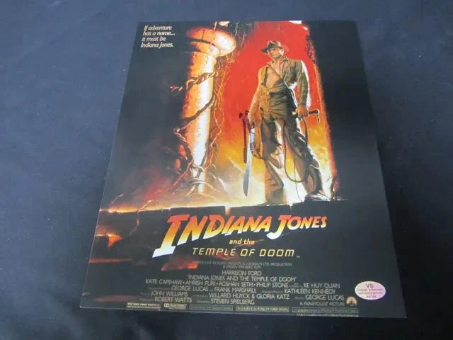 Harrison Ford Signed Indiana Jones "Temple of Doom" Photo Certified A41066