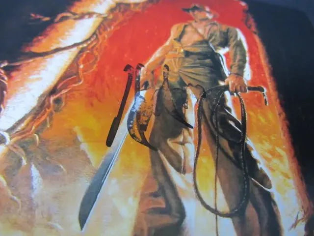 Harrison Ford Signed Indiana Jones "Temple of Doom" Photo Certified A41066