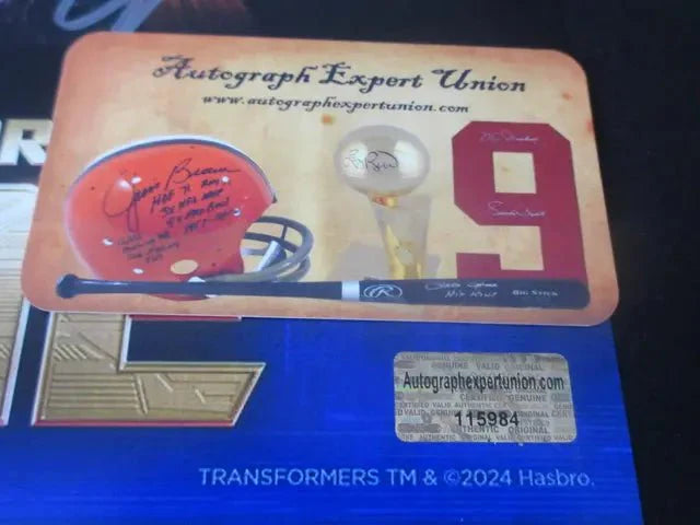 Hemsworth Transformers One Signed 8x10 Photo EUA COA