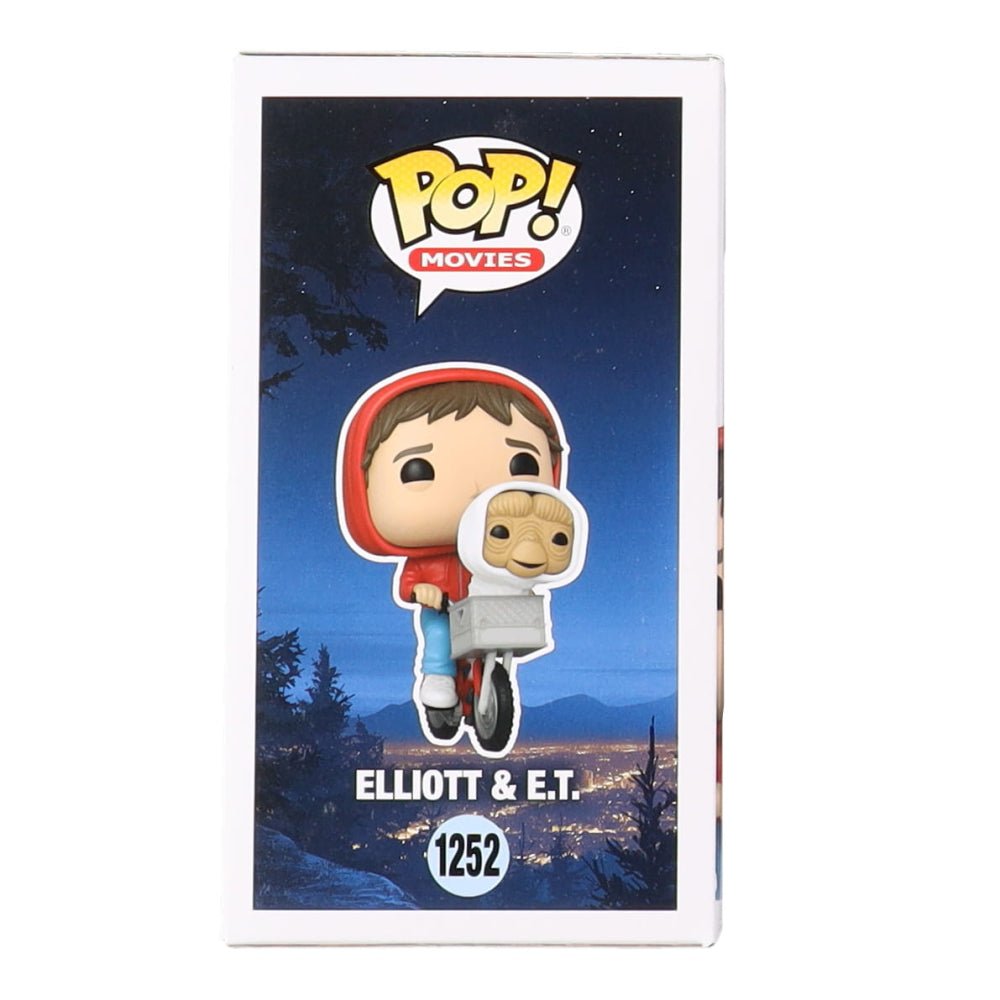 Henry Thomas Signed "E.T." #1252 Elliott & E.T. Funko Pop! Vinyl Figure Inscribed "Hang On!" & "Elliott" (AutographCOA)