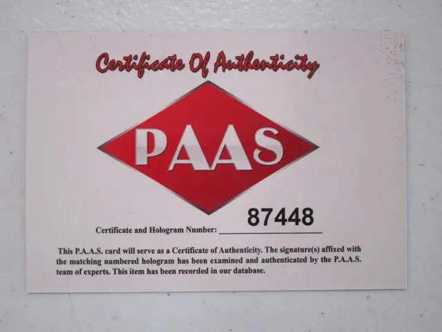 Hershel Walker of the Generals signed autographed magazine PAAS COA 448