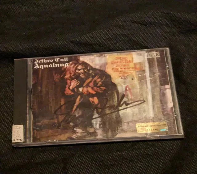 Ian Anderson Auto Signed CD Cover with COA 11540