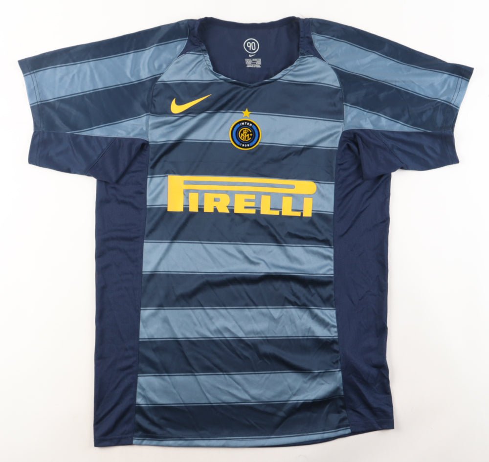 Inter Milan Andy Van Der Meyde Nike Signed Jersey (JSA) 🔥