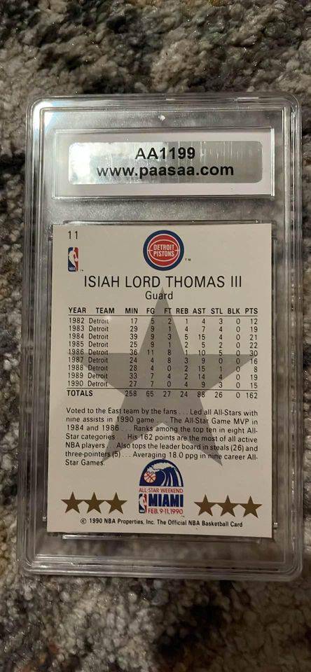 Isiah Thomas Card
