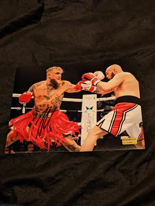 Jake Paul Auto Signed 8x10 Photo with COA 115582 🥊