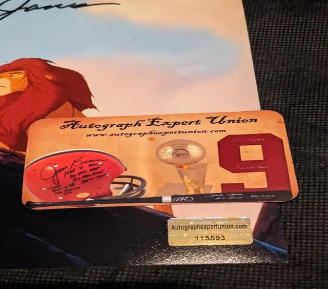 James Earl Jones Auto Signed "Lion King" 8x10 Photo with COA 115593 🔥