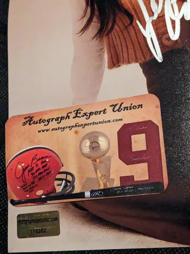 Jenna Ortega Signed 8x10 Photo EUA COA 115352