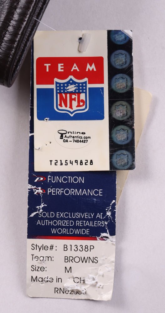 Jim Brown Signed Browns Jacket Inscribed "HOF 71" (JSA)