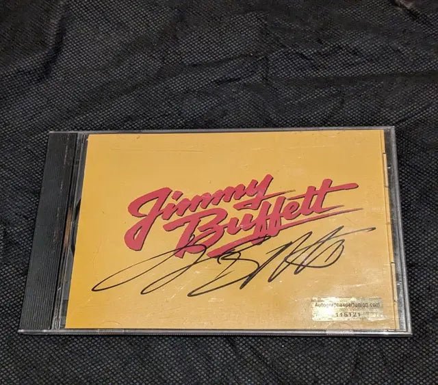 Jimmy Buffett autographed disc CD with coa 115121