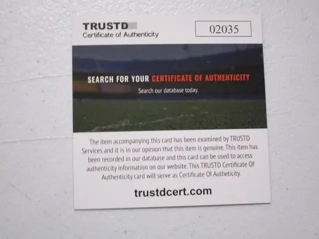 Joe Torre of the NY Yankees signed autographed program TAA COA 035