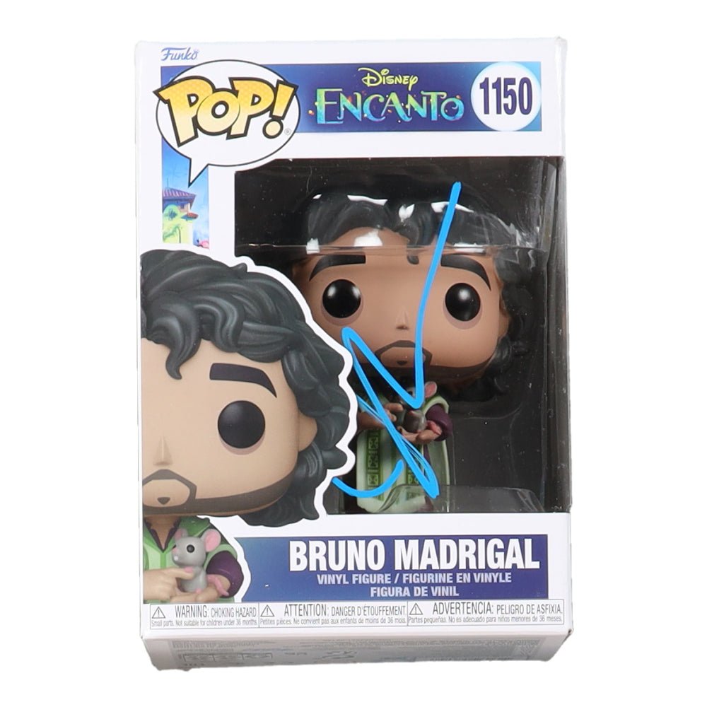 John Leguizamo Signed "Encanto" #1150 Bruno Madrigal Disney Funko Pop! Vinyl Figure (Beckett)