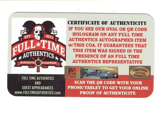 John Schreiber Boston Red Sox Autographed 8x10 Photo Full Time coa