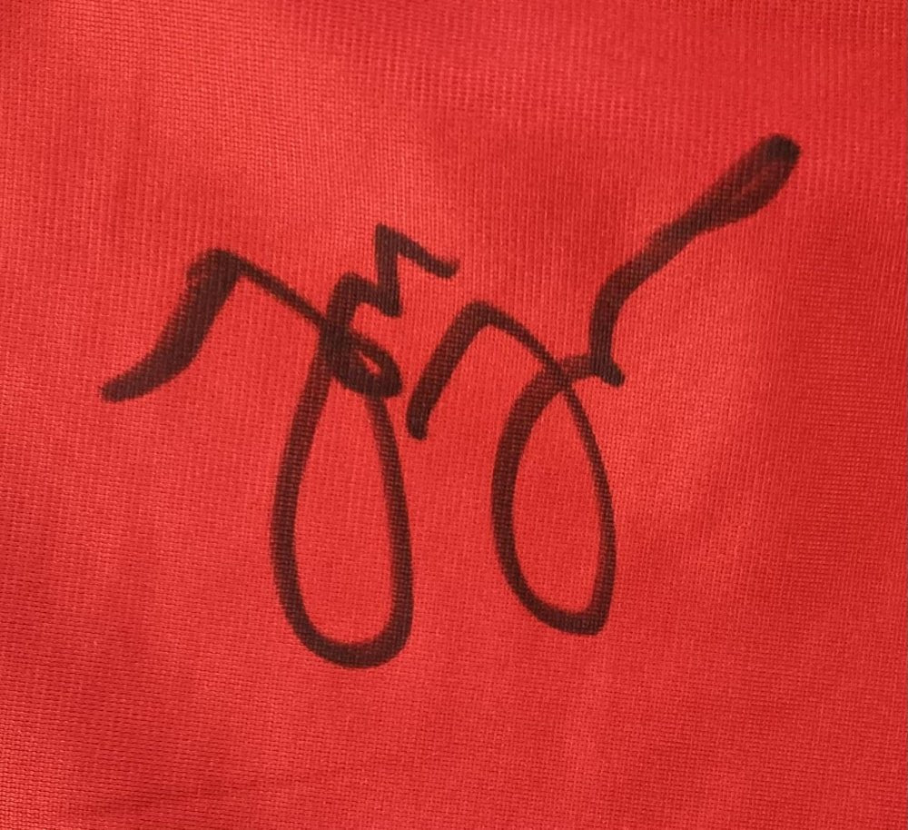 Jon Jones Signed MMA Trunks (Beckett) Beckett Witnessed