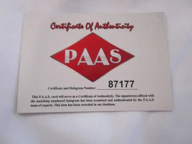 Jose Abreu of the Houston Astros signed autographed baseball jersey PAAS COA 177