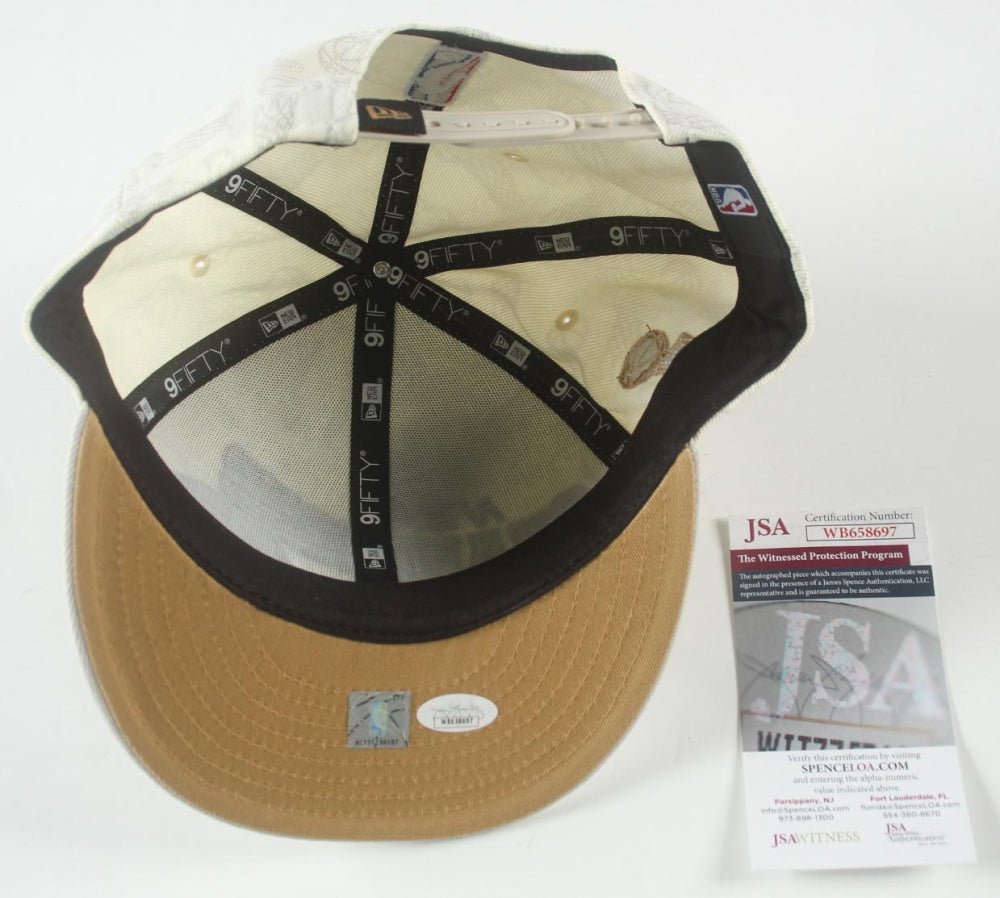 Jrue Holiday Signed Celtics 23-24 NBA Champions Adjustable Hat (JSA) JSA Witnessed