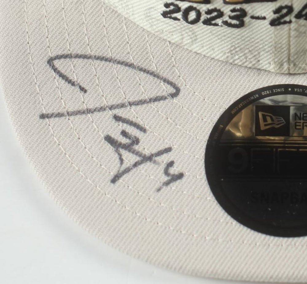 Jrue Holiday Signed Celtics 23-24 NBA Champions Adjustable Hat (JSA) JSA Witnessed