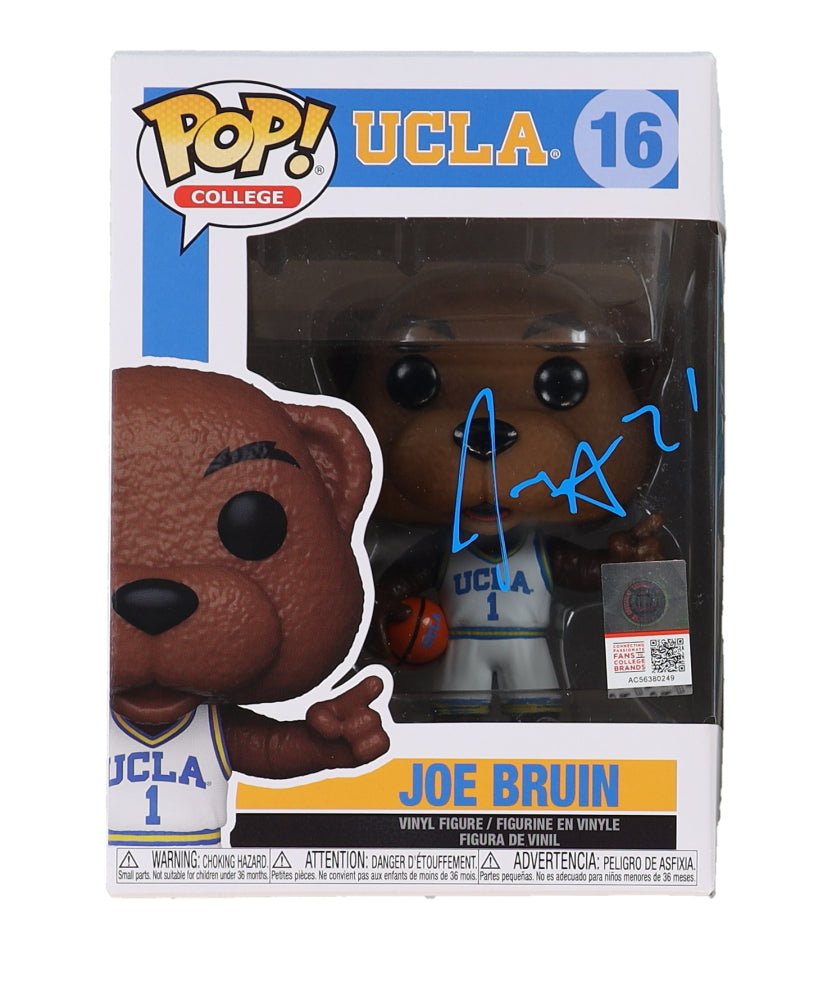 Jrue Holiday Signed UCLA Bruins #16 Joe Bruin Funko Pop! Vinyl Figure (PSA)