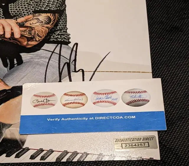 Justin Bieber autographed 8x10 photo with coa