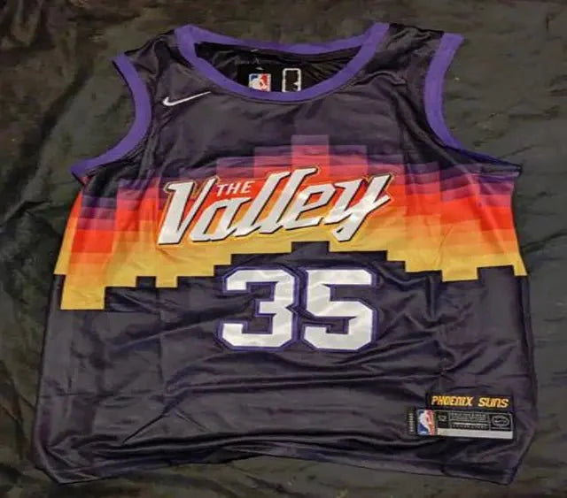 Kevin Durant autographed jersey with coa