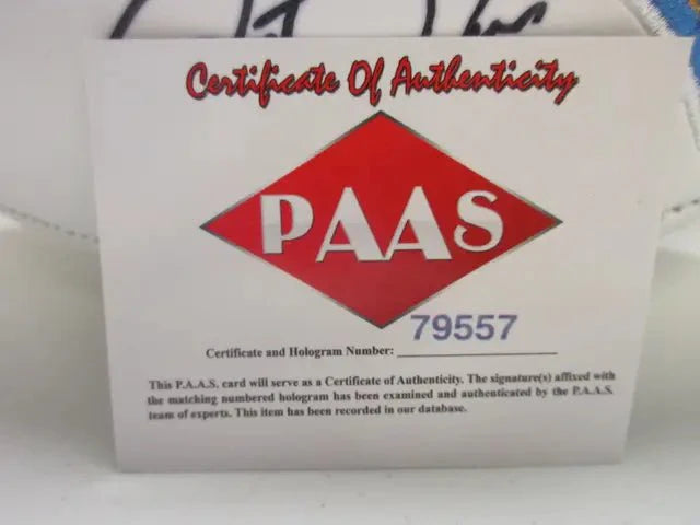 Justin Herbert of the LA Chargers signed autographed logo football PAAS COA 557